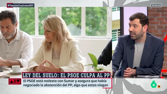 ARV- Valdivia señala que tanto PSOE como Sumar descartan una "crisis de la coalición" ARV- Valdivia señala que tanto PSOE como Sumar descartan una "crisis de la coalición"