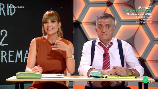 Wyoming le lanza un bola a la 'profesora' Gallego: "Solo es papel mojado, igual que las promesas del PP en invertir en educación pública" Wyoming le lanza un bola a la 'profesora' Gallego: "Solo es papel mojado, igual que las promesas del PP en invertir en educación pública"
