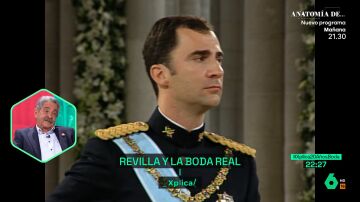 "Me fui de la lengua": Revilla reconoce que habló de más tras la boda de Felipe Vi y Letizia