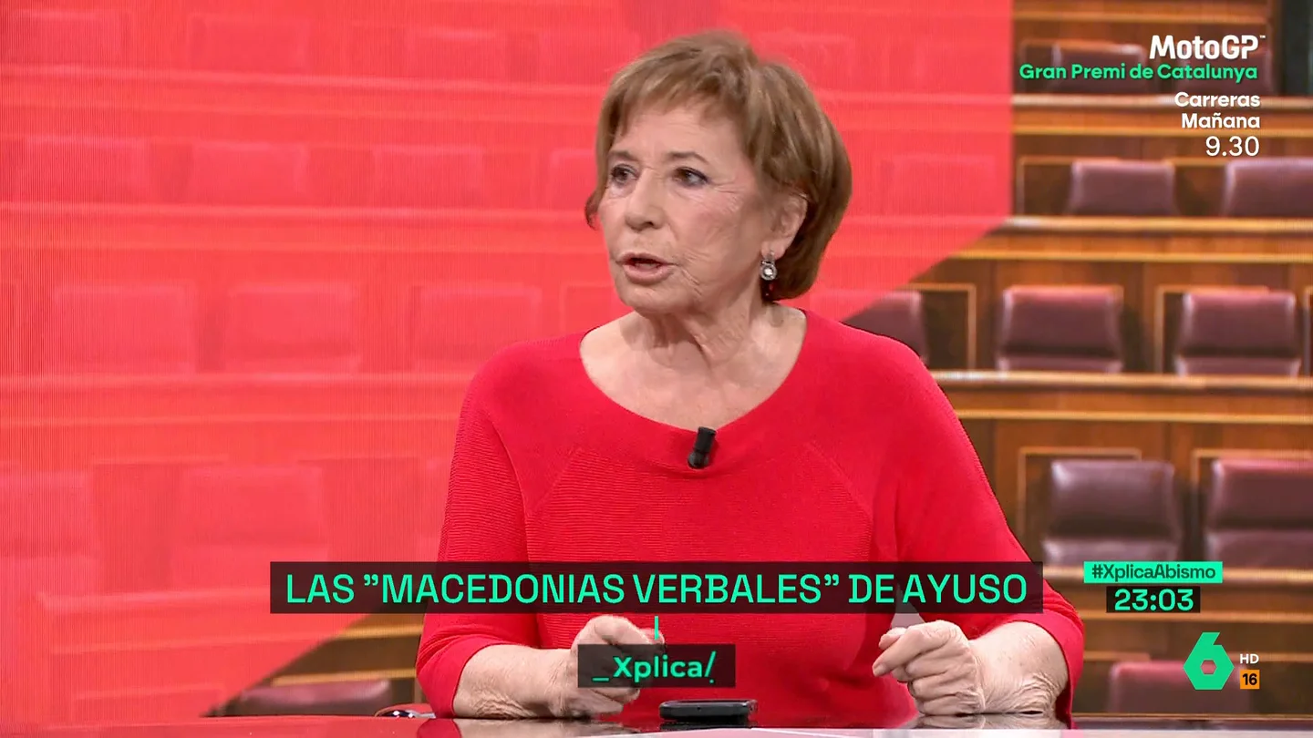 XPLICA - Celia Villalobos sostiene que Ayuso "se ha expresado bastante mal" tras sus últimas palabras sobre ETA XPLICA - Celia Villalobos sostiene que Ayuso "se ha expresado bastante mal" tras sus últimas palabras sobre ETA
