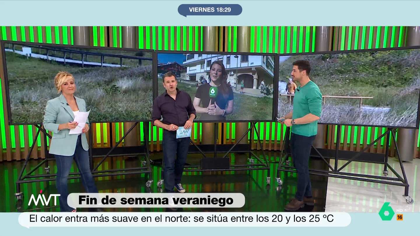 La respuesta de Iñaki López al ver a una pareja disfrutar del viernes frente al mar mientras él trabaja: "Es muy duro aguantar esto" La respuesta de Iñaki López al ver a una pareja disfrutar del viernes frente al mar mientras él trabaja: "Es muy duro aguantar esto"