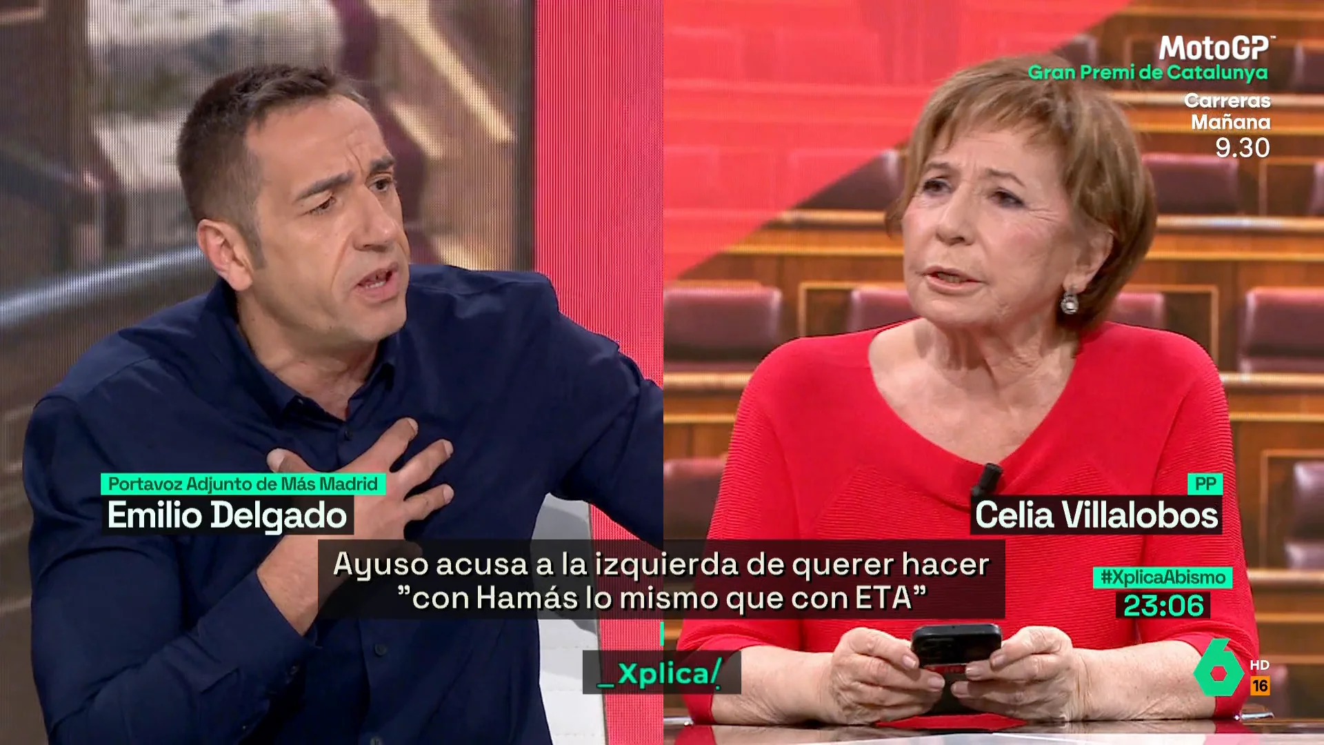 Emilio Delgado critica la estrategia de Ayuso para desviar la atención