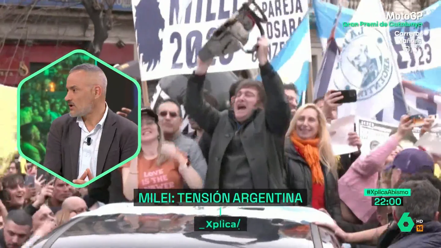 XPLICA - Santiago Martínez-Vares: "Javier Milei es la gasolina perfecta para Pedro Sánchez en esta campaña" XPLICA - Santiago Martínez-Vares: "Javier Milei es la gasolina perfecta para Pedro Sánchez en esta campaña"