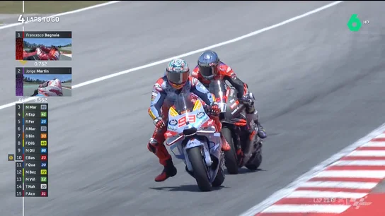 Márquez, por delante de Espargaró Márquez, por delante de Espargaró