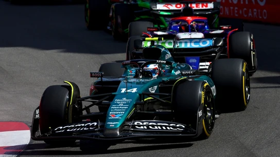 Fernando Alonso, delante de Ricciardo Fernando Alonso, delante de Ricciardo