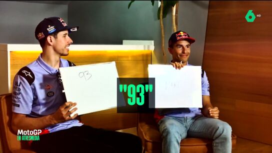 Los hermanos M&aacute;rquez, en el test de Gonzalo de Martorell