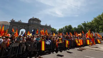 Manifestación del PP en Madrid
