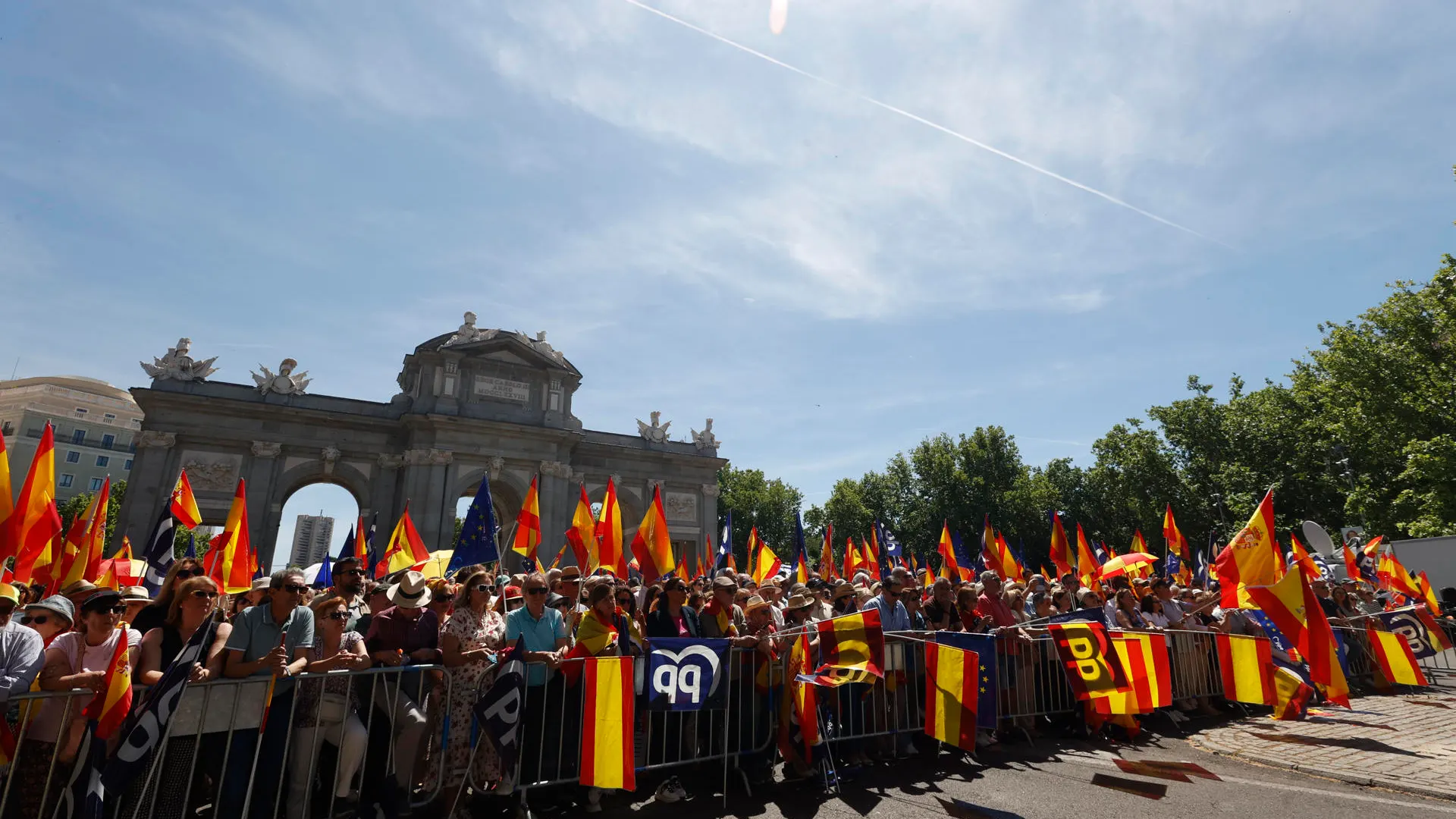 Manifestación del PP en Madrid