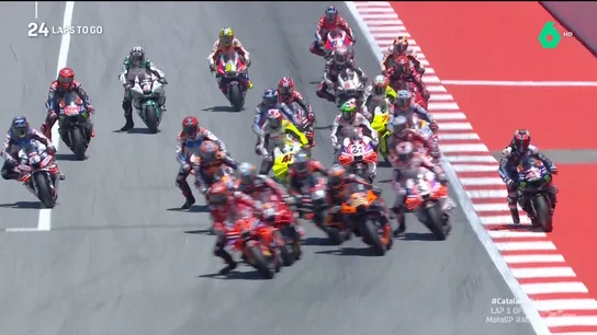 Salida del Gran Premio de Catalunya Salida del Gran Premio de Catalunya