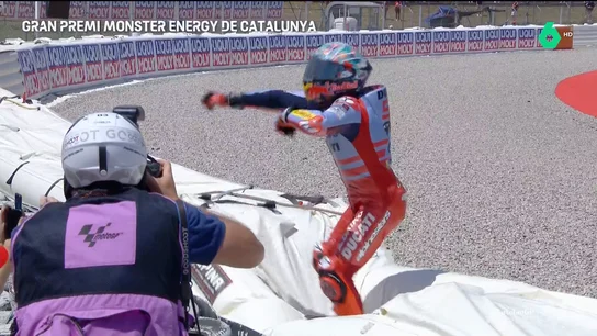 El baile de Marc Márquez en Cataluña El baile de Marc Márquez en Cataluña