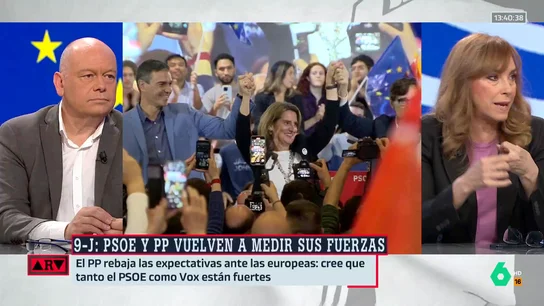 Angélica Rubio, sobre el PSOE en las elecciones europeas: "Si se repite el resultado de las anteriores, a Sánchez le vale" Angélica Rubio, sobre el PSOE en las elecciones europeas: "Si se repite el resultado de las anteriores, a Sánchez le vale"
