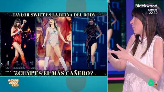 Natalia Ferviú explica los 'guiños' de Taylor Swift a través de sus bodys de 'The Eras Tour': "Juega con los símbolos" Natalia Ferviú explica los 'guiños' de Taylor Swift a través de sus bodys de 'The Eras Tour': "Juega con los símbolos"