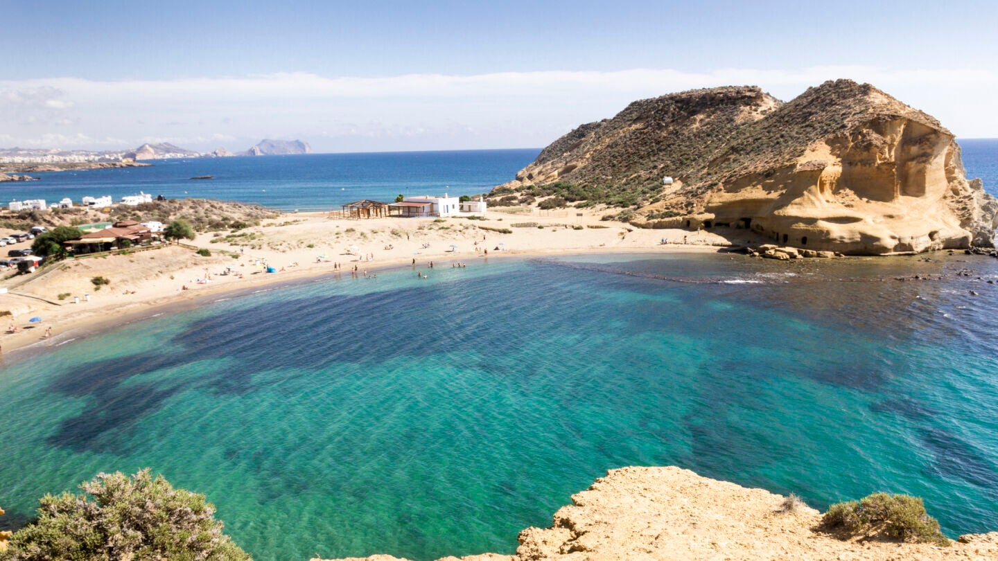 Playa de Cocedores, entre Almer&iacute;a y Murcia