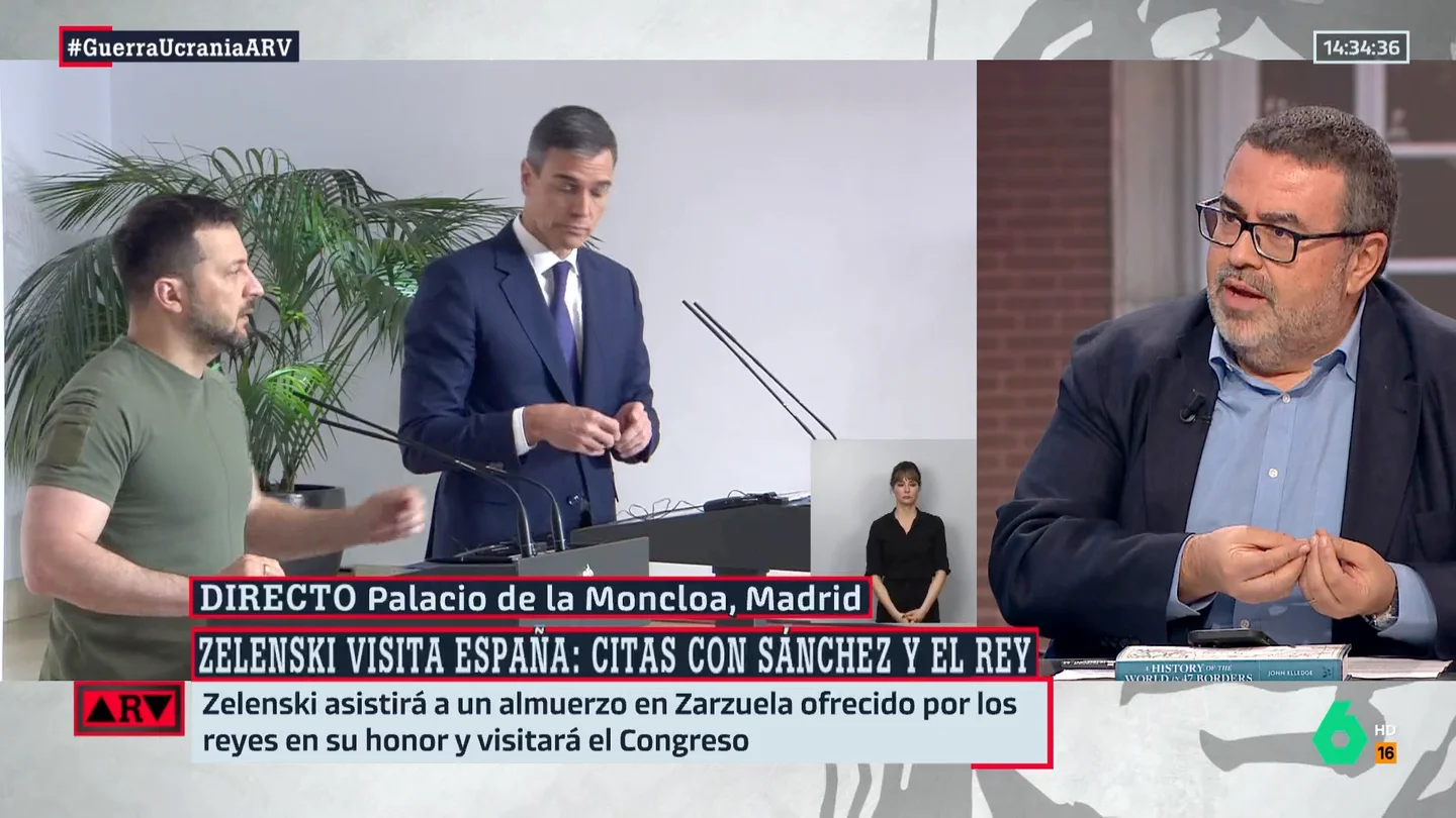 ARV- Pedro Rodríguez explica cuáles son los problemas de Europa para ayudar a Ucrania: "No tiene suficientes explosivos" ARV- Pedro Rodríguez explica cuáles son los problemas de Europa para ayudar a Ucrania: "No tiene suficientes explosivos"