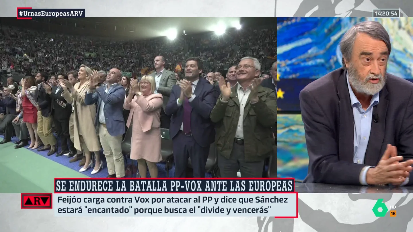 ARV- Cuartango: "Se está redefiniendo el mapa de la derecha en Europa" ARV- Cuartango: "Se está redefiniendo el mapa de la derecha en Europa"