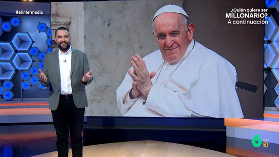 Dani Mateo, tras las palabras del Papa: "No sé si están para ponerse tiquismiquis con las entrevistas de trabajo, de cantera andan regulín" Dani Mateo, tras las palabras del Papa: "No sé si están para ponerse tiquismiquis con las entrevistas de trabajo, de cantera andan regulín"