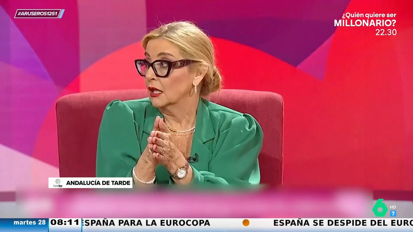 Inmaculada Casal, pareja de María del Monte, tras quedar en libertad los sospechosos del robo: "Tengo miedo" Inmaculada Casal, pareja de María del Monte, tras quedar en libertad los sospechosos del robo: "Tengo miedo"