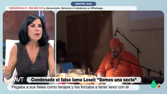 Beatriz de Vicente explica qué es el 'psicomercado' del que se aprovechan las sectas Beatriz de Vicente analiza el caso del falso lama Losel, primer condenado por manipular a sus fieles, y explica en este vídeo los motivos que llevan a los adeptos a entregar su dinero a las sectas, entre ellos la "demanda espiritual".