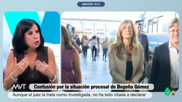 Beatriz de Vicente explica la diferencia entre sospechoso, imputado e investigado en el caso de Begoña Gómez