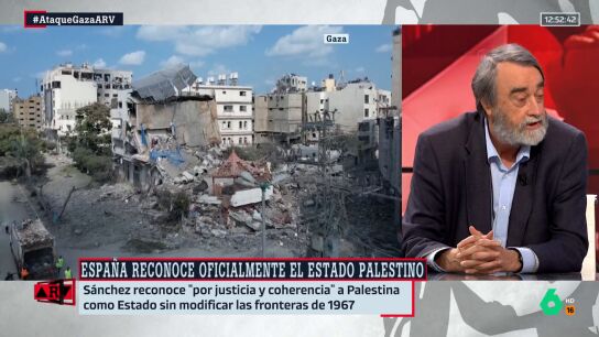 ARV- Cuartango explica cu&aacute;les son los dos 'peros' que se le puede poner a Espa&ntilde;a en el reconocimiento de Palestina