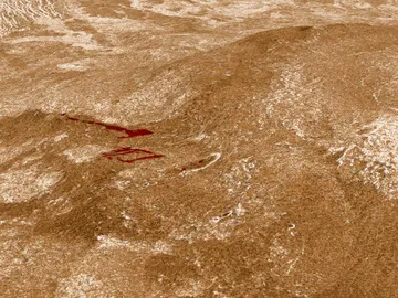 Región volcánicamente activa de Venus Región volcánicamente activa de Venus