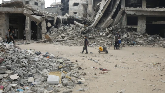 Israel afirma que la ofensiva contra la Franja de Gaza durará al menos otros siete meses Israel afirma que la ofensiva contra la Franja de Gaza durará al menos otros siete meses