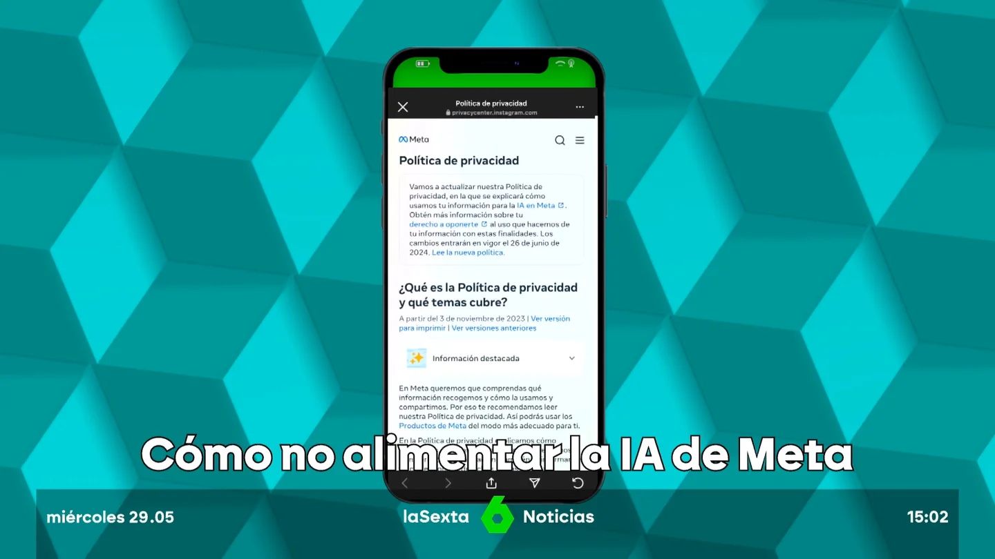 como no alimentar la IA de Meta como no alimentar la IA de Meta
