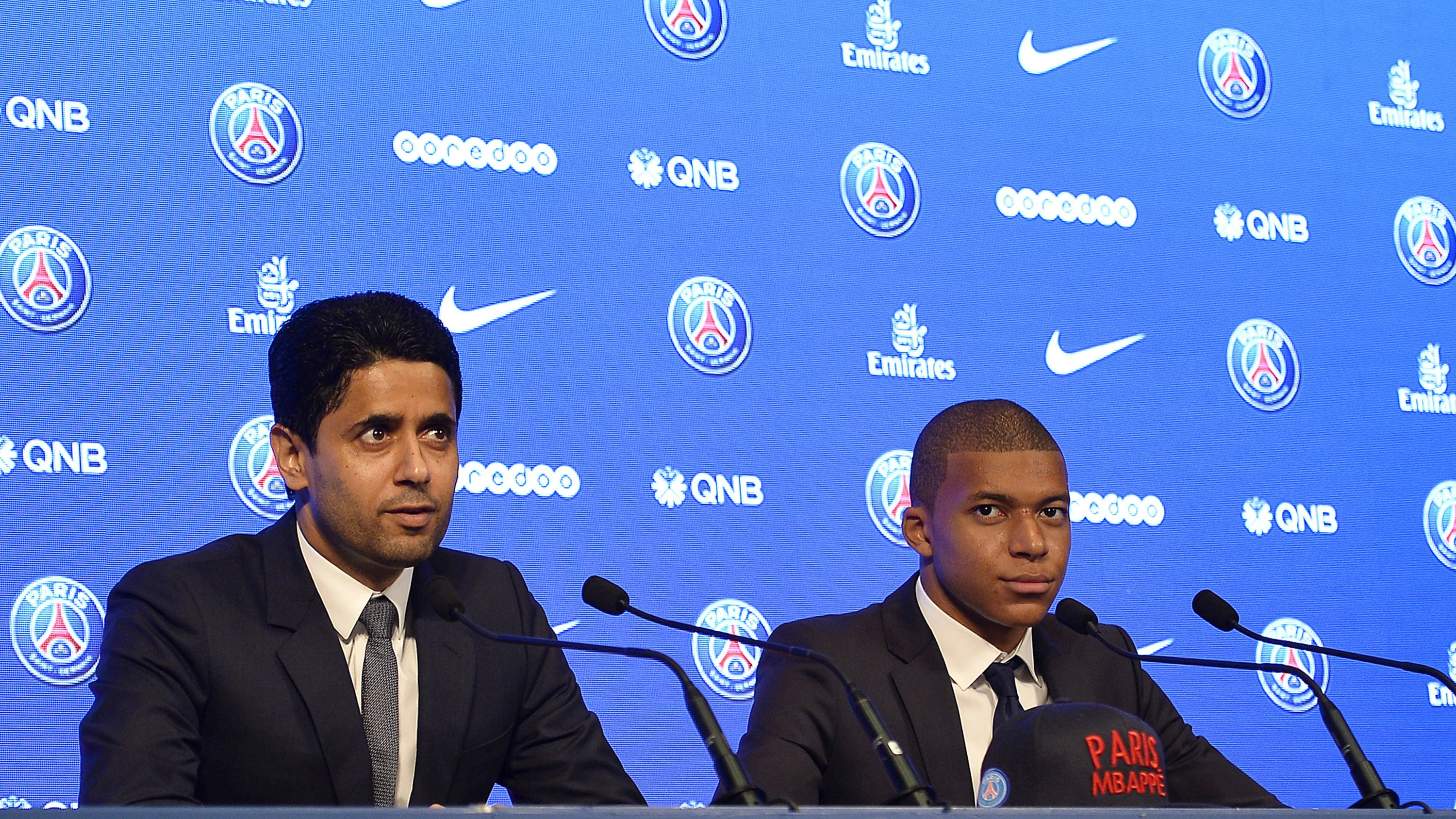 Al Khelaifi y Mbappé