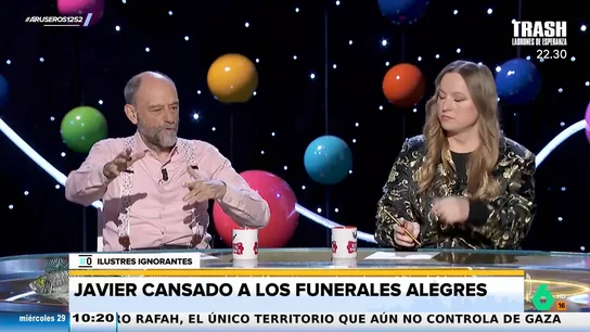 Javier Cansado, sobre los funerales alegres: "Iros a ver 'El rey león' a divertiros" Javier Cansado, sobre los funerales alegres: "Iros a ver 'El rey león' a divertiros"