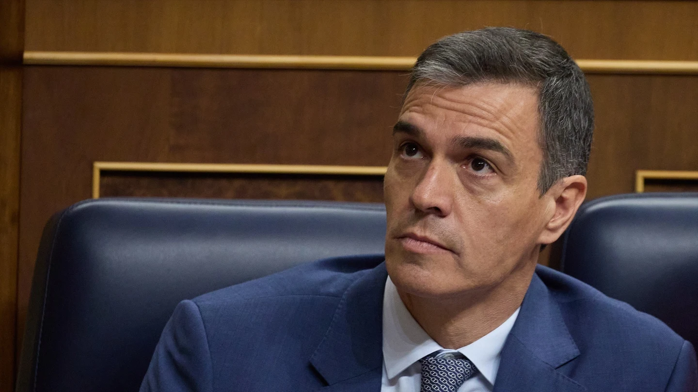 El presidente del Gobierno, Pedro Sánchez, durante la sesión de control al Gobierno El presidente del Gobierno, Pedro Sánchez, durante la sesión de control al Gobierno