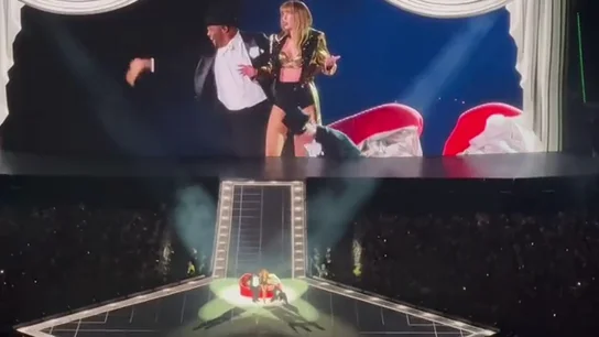 Taylor Swift canta 'The Tortured Poets Department' en el estadio Santiago Bernabéu Taylor Swift canta 'The Tortured Poets Department' en el estadio Santiago Bernabéu