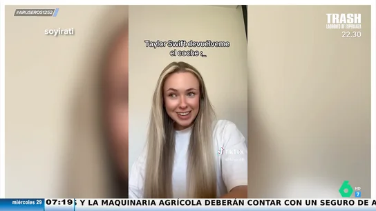 Taylor Swift deja sin coche a una joven, la grúa se lo ha llevado sin avisar: "Me cago yo en el concierto" Taylor Swift deja sin coche a una joven, la grúa se lo ha llevado sin avisar: "Me cago yo en el concierto"