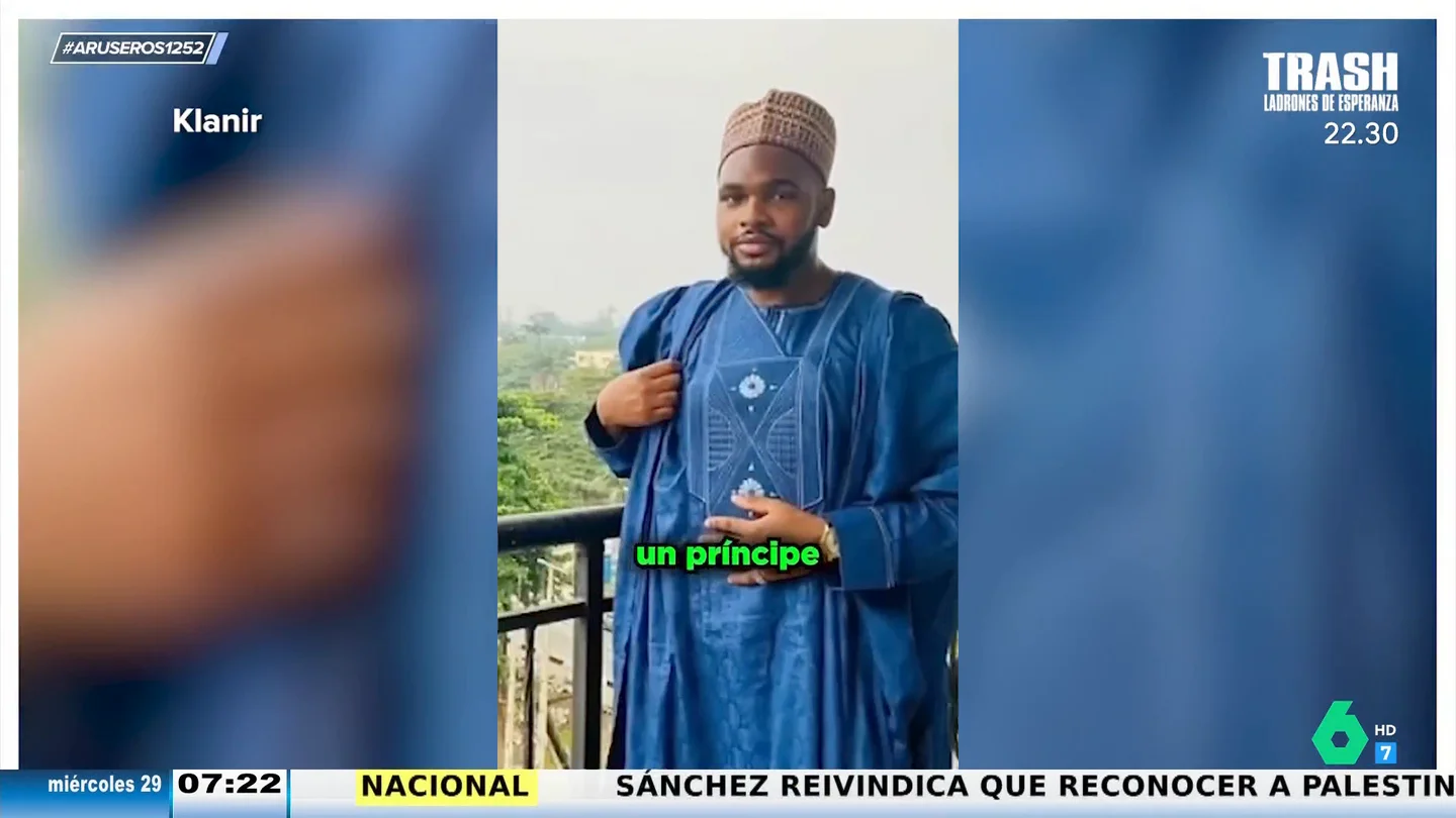 Pide que investiguen a su novio a distancia y se entera de que es un príncipe nigeriano Pide que investiguen a su novio a distancia y se entera de que es un príncipe nigeriano