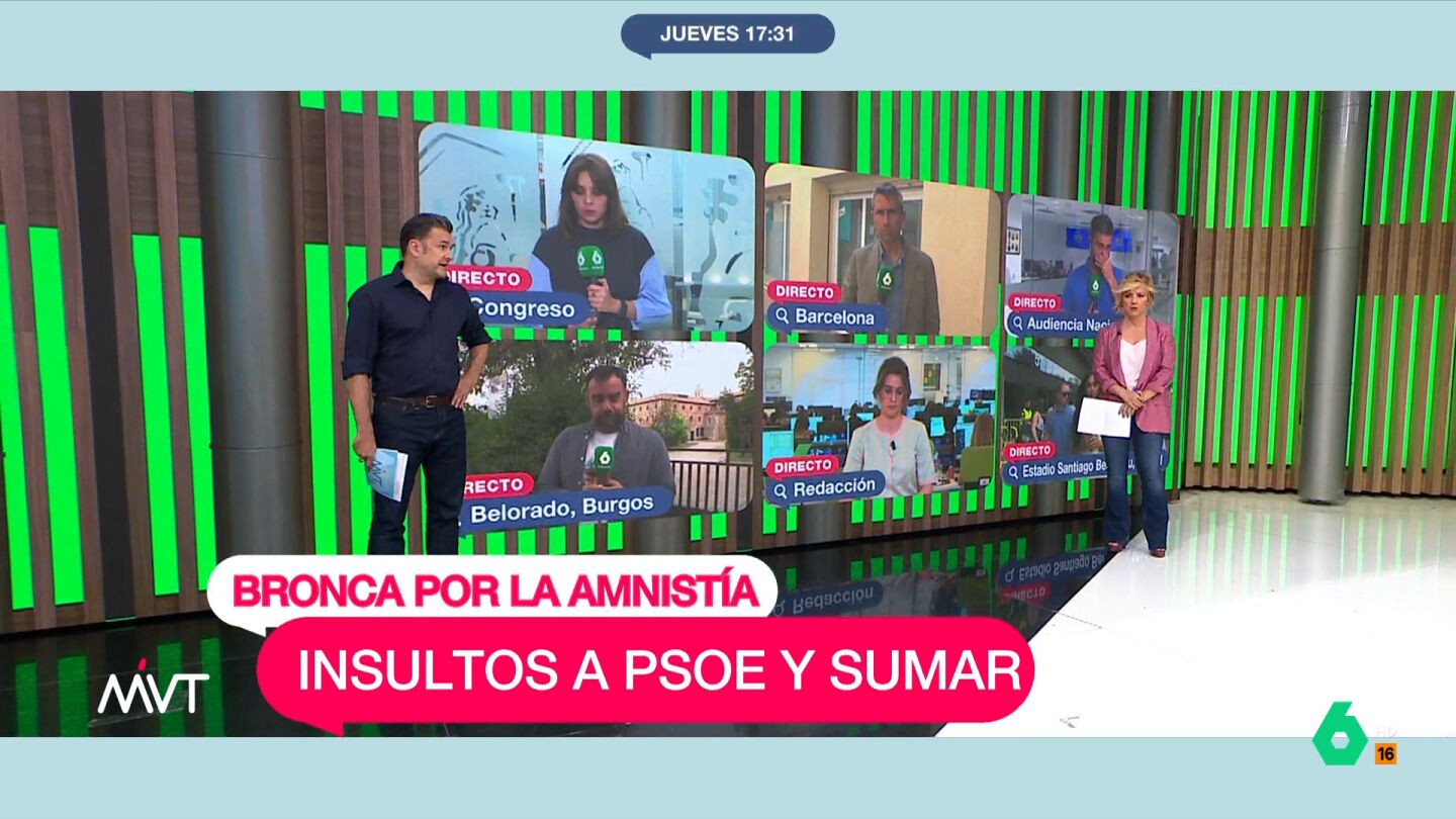En este v&iacute;deo, M&aacute;s Vale Tarde analiza los momentos m&aacute;s broncos de la votaci&oacute;n de la ley de amnist&iacute;a, cuando los diputados de Vox han perdido los papeles y han insultado a un diputado de Sumar y los miembros de Gobierno al grito de "traidor".