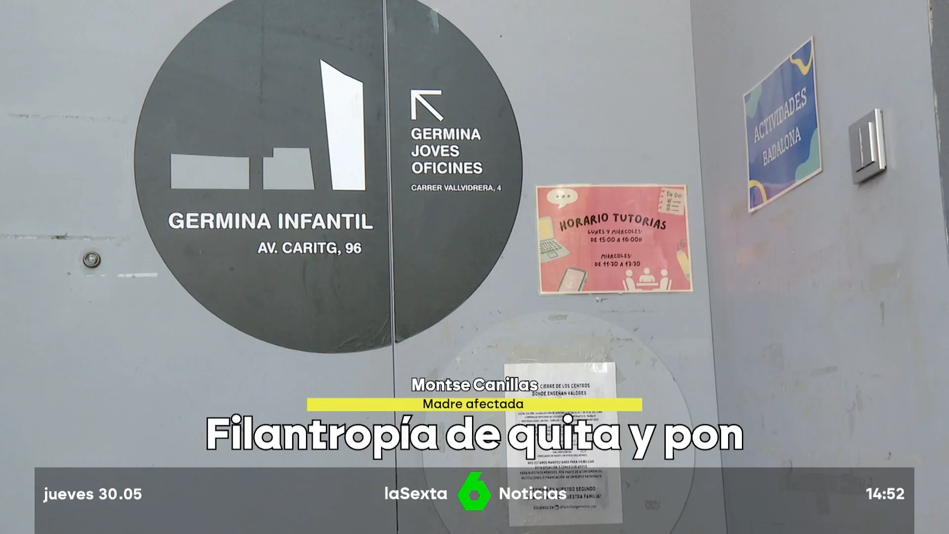 filantropía de quita y pon