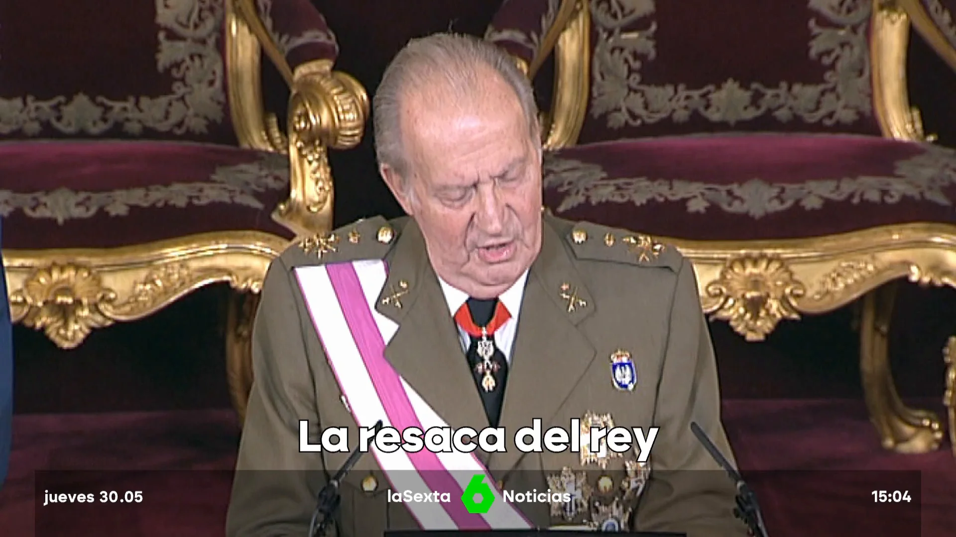 La abdicación del rey