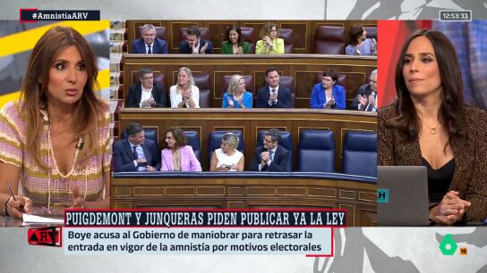 ARV-El an&aacute;lisis de Carmen Morodo sobre la amnist&iacute;a: "Vamos camino de un choque entre el poder ejecutivo y el judicial"