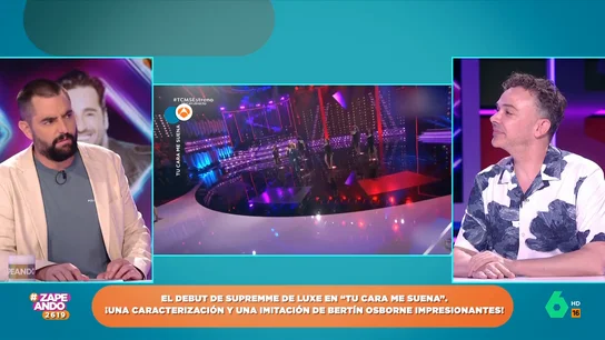 Supremme de Luxe desvela si Bertín se puso en contacto con él tras imitarlo en 'Tu cara me suena' Supremme de Luxe desvela si Bertín se puso en contacto con él tras imitarlo en 'Tu cara me suena'