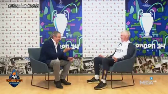 La brutal respuesta de Ancelotti a Pedrerol 'emulando' a Florentino: "Minuto 85 y el Real Madrid está perdiendo 1-0..." La brutal respuesta de Ancelotti a Pedrerol 'emulando' a Florentino: "Minuto 85 y el Real Madrid está perdiendo 1-0..."