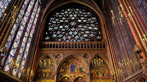 Vidrieras de La Sainte-Chapelle de París Vidrieras de La Sainte-Chapelle de París
