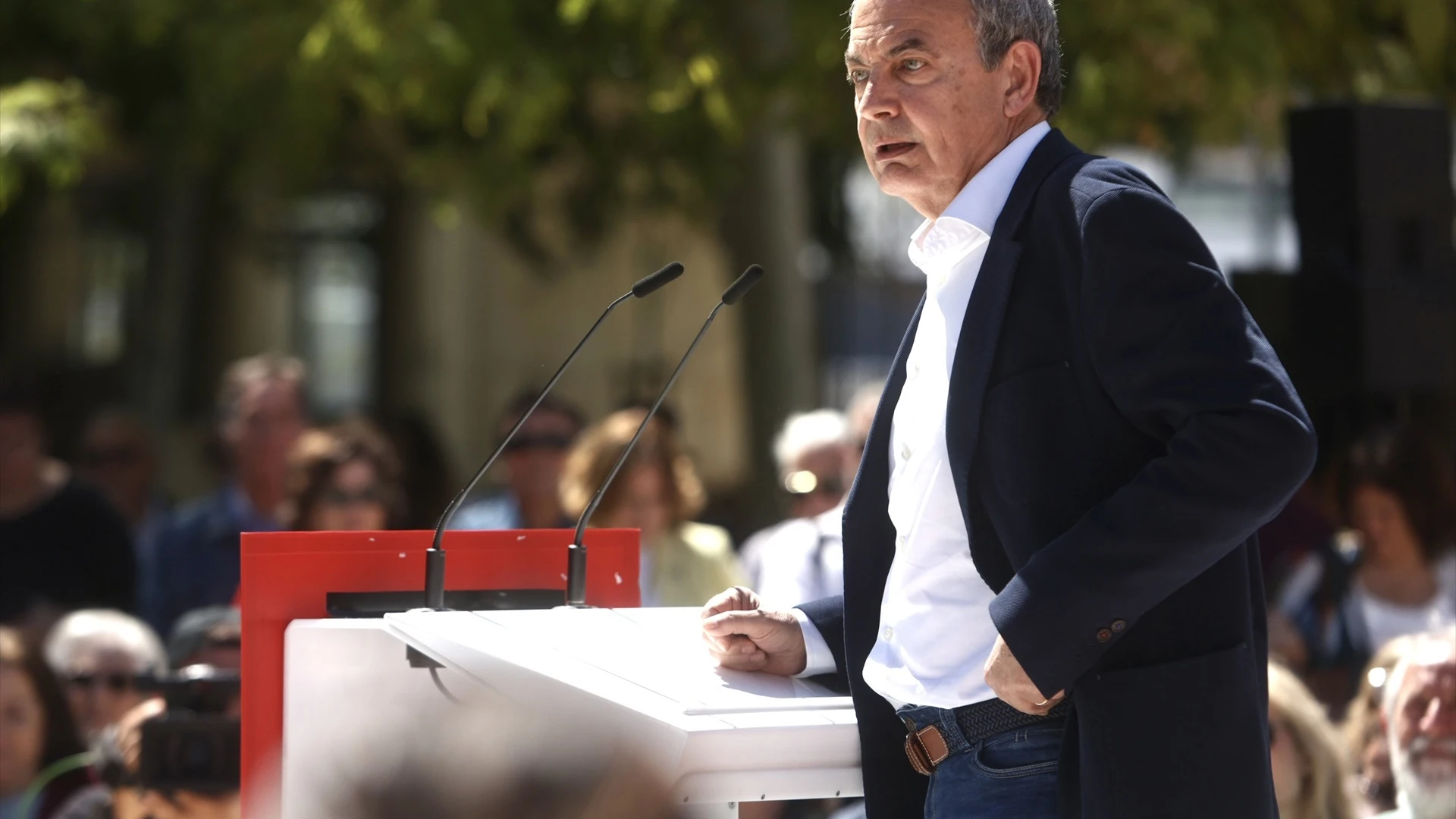 El expresidente del Gobierno, José Luis Rodríguez Zapatero, en una foto de archivo