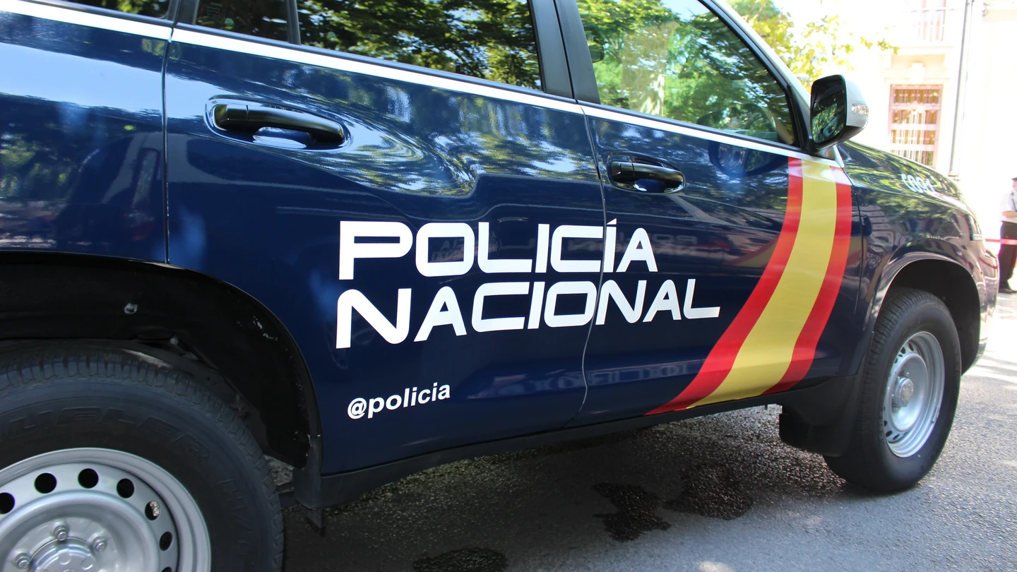 Imagen de archivo de una coche de la Policía Nacional Imagen de archivo de una coche de la Policía Nacional