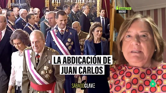 Mábel Galaz explica cómo convencieron a Juan Carlos I para abdicar Mábel Galaz explica cómo convencieron a Juan Carlos I para abdicar