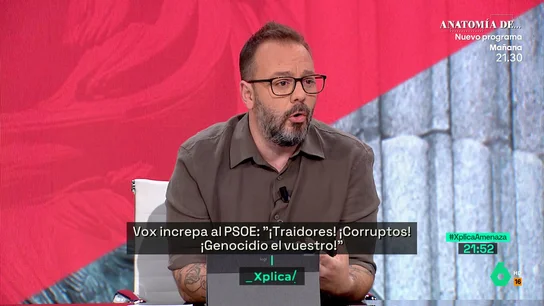 Maestre, tajante sobre Vox: "Busca una estrategia de tensión y conflicto permanente para poder justificar sus actuaciones" Maestre, tajante sobre Vox: "Busca una estrategia de tensión y conflicto permanente para poder justificar sus actuaciones"