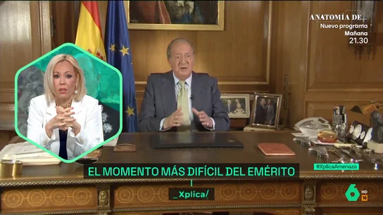 XPLICA Ana Polo, experta en Casa Real, asegura que "costó mucho" convencer a Juan Carlos I para abdicar en Felipe VI  XPLICA Ana Polo, experta en Casa Real, asegura que "costó mucho" convencer a Juan Carlos I para abdicar en Felipe VI