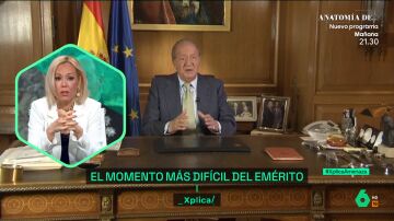 XPLICA Ana Polo, experta en Casa Real, asegura que "costó mucho" convencer a Juan Carlos I para abdicar en Felipe VI 