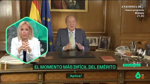 XPLICA Ana Polo, experta en Casa Real, asegura que "costó mucho" convencer a Juan Carlos I para abdicar en Felipe VI 