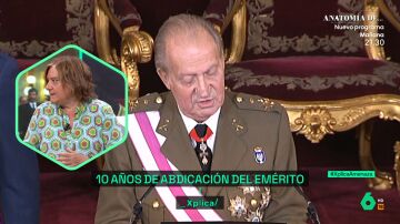 El discurso detonante de la abdicación del rey Juan Carlos I