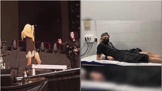 Taylor Momsen, telonera de AC/DC en Sevilla, es atacada por un murciélago Taylor Momsen, telonera de AC/DC en Sevilla, es atacada por un murciélago