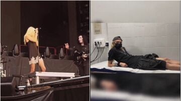 Taylor Momsen, telonera de AC/DC en Sevilla, es atacada por un murciélago